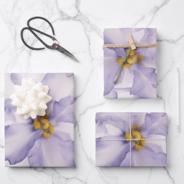 Beautiful Lavender Orchid Geschenkpapier Set (Vorderseite)