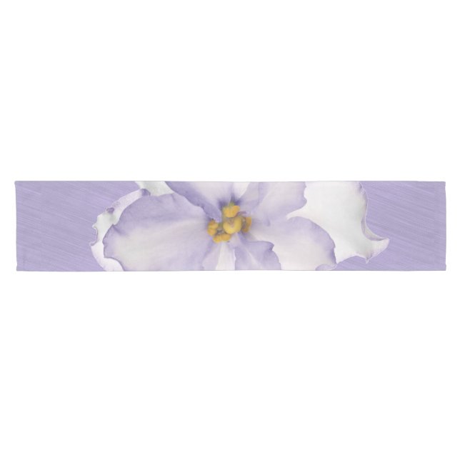 Beautiful Lavender Orchid Kurzer Tischläufer (Horizontal)