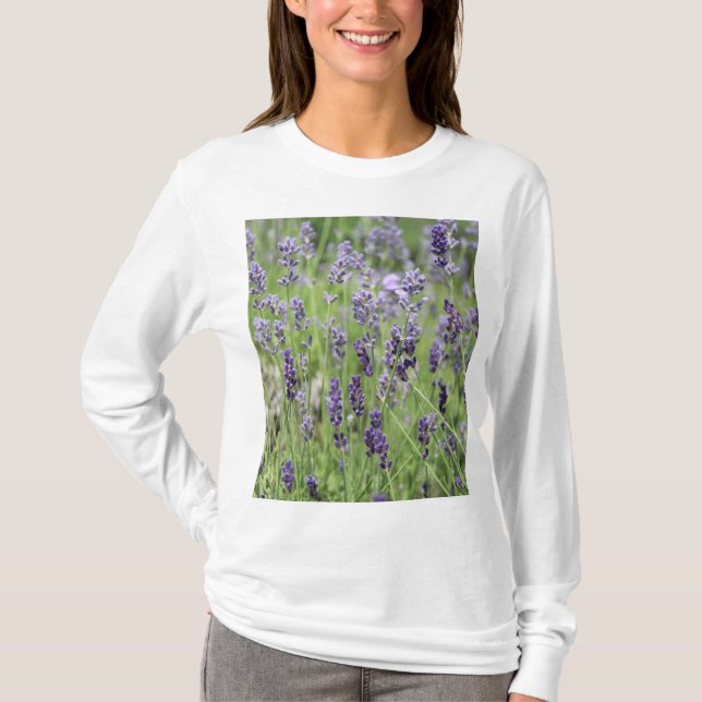 Beautiful Lavender T-Shirt (Vorderseite)