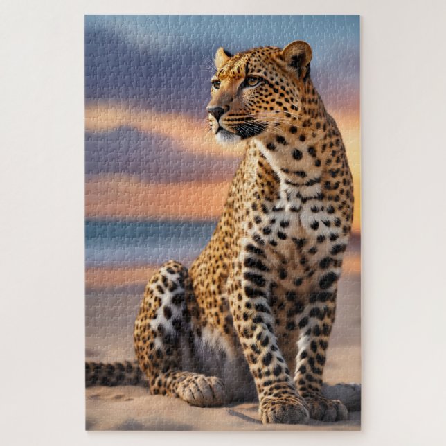 Beautiful Leopard (Vertikal)