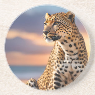 Beautiful Leopard Getränkeuntersetzer