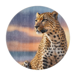 Beautiful Leopard Schneidebrett