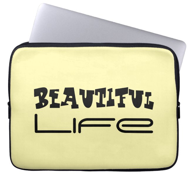 Beautiful Life Electronics Bag Laptopschutzhülle (Vorderseite)