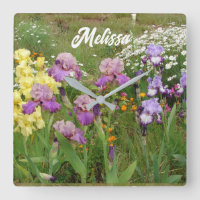 Beautiful Lila Iris Blume Blumengarten
