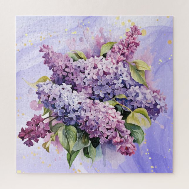 Beautiful Lilac Bouquet Blume Bouquet Floral (Vertikal)