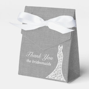 Beautiful Linen Brautparty Fevor Box Geschenkschachtel