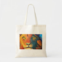 Beautiful Lion Head Portrait Regal und Stolz