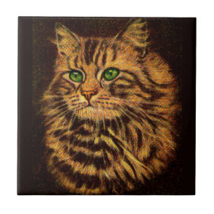 Beautiful Long Haired Tabby Cat Fliese