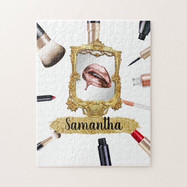 Beautiful Makeup Beauty Eleganter Chic Custom (Vertikal)