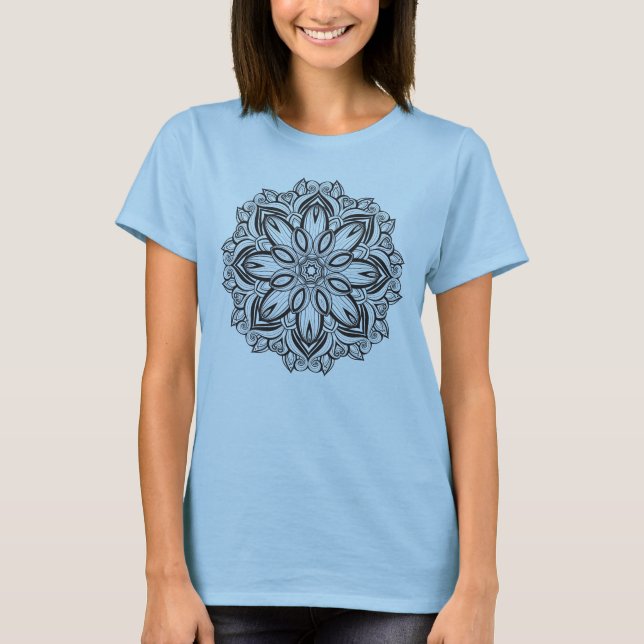 Beautiful Mandala T-Shirt (Vorderseite)