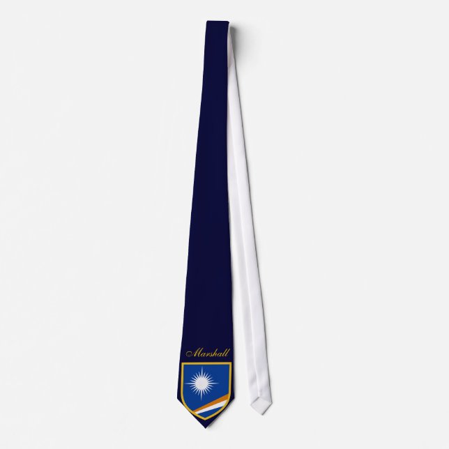 Beautiful Marshall Islands Flag Krawatte (Vorderseite)