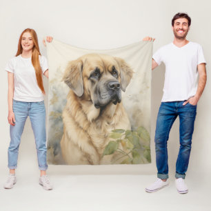 Beautiful Mastiff Fleecedecke