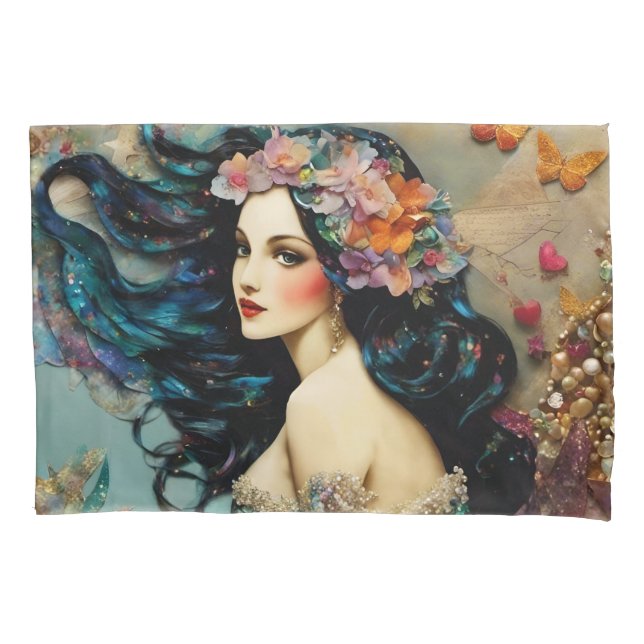 Beautiful Mermaid Kissenbezug (Vorderseite)