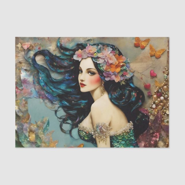 Beautiful Mermaid Seidenpapier (Vorderseite)