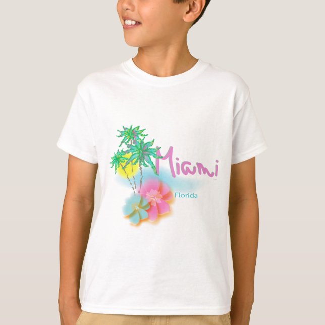 Beautiful Miami Florida T-Shirt (Vorderseite)