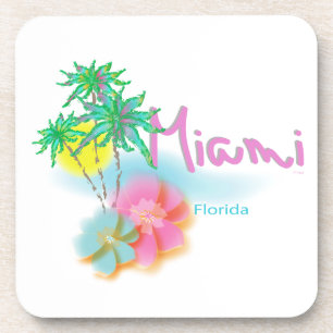 Beautiful Miami Florida Untersetzer