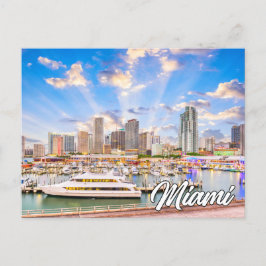 Beautiful Miami, Florida, USA Postkarte