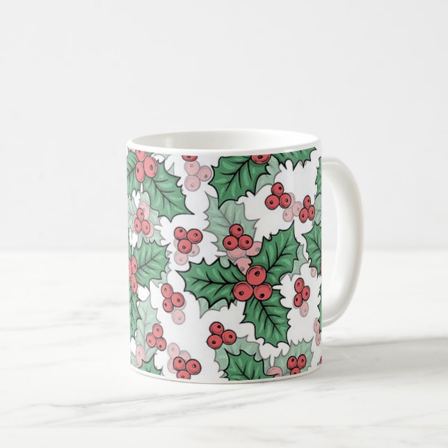 Beautiful Mistletoe Kaffeetasse (VorderseiteRechts)