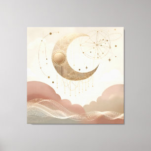 Beautiful Moon Leinwand Art