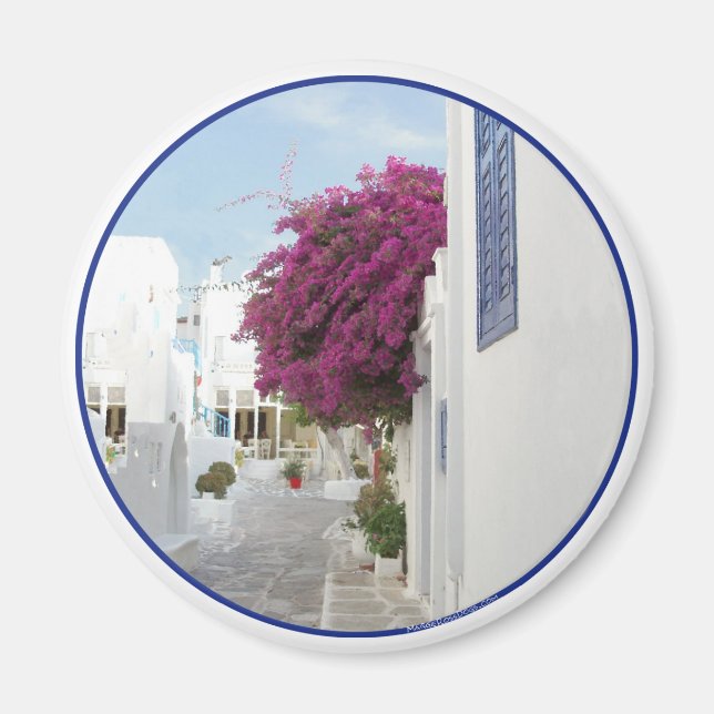Beautiful Mykonos Magnet (Vorne)