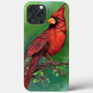 Beautiful Northern Red Kardinal Bird - Malerei Case-Mate iPhone Hülle
