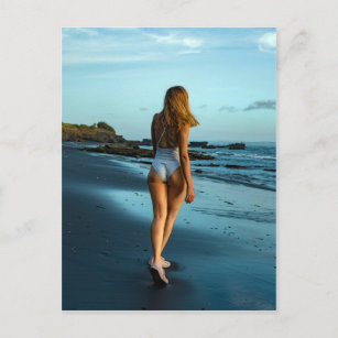 Beautiful Ocean Beach Bikini Postkarte