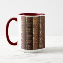 Beautiful Old Books (Dumas) Tasse
