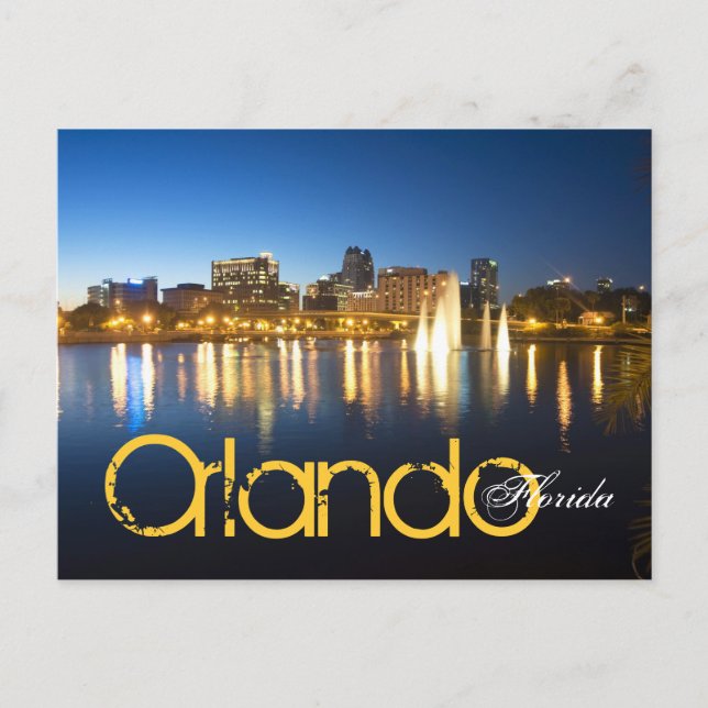 Beautiful Orlando, Florida Postkarte (Vorderseite)