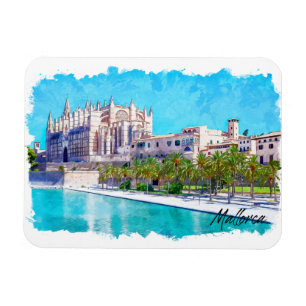 Beautiful Palma de Mallorca Spanien Balearen Magnet