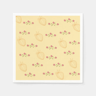 Beautiful paper  serviette