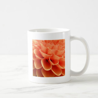 Beautiful Peach Cfarbred Dahlia Blume Petals Kaffeetasse