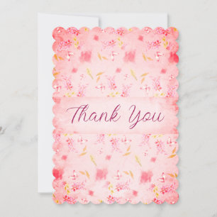Beautiful Peach Essence Florals Vielen Dank