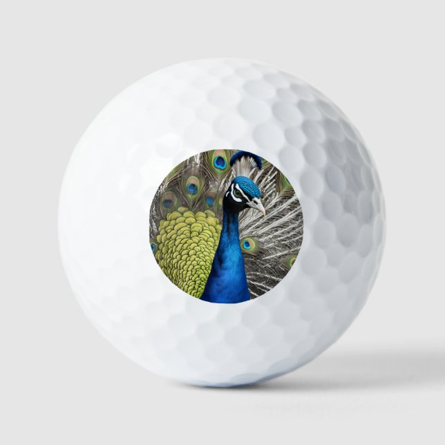 Beautiful Peacock Golfball (Vorderseite)