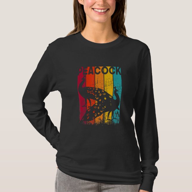 Beautiful Peacock T-Shirt (Vorderseite)