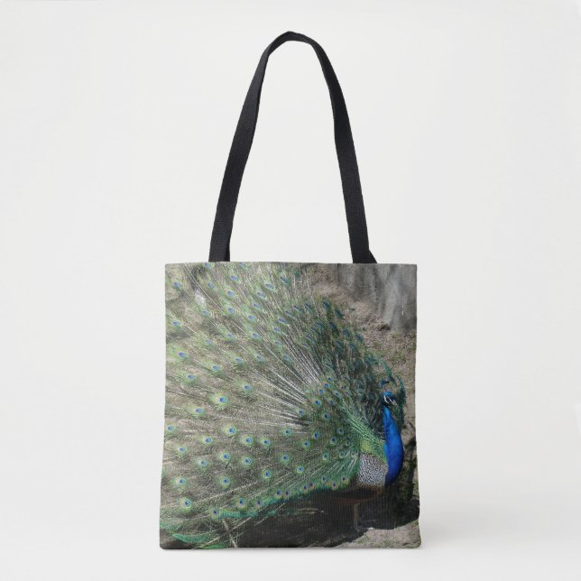 Beautiful Peacock Tasche (Vorderseite)