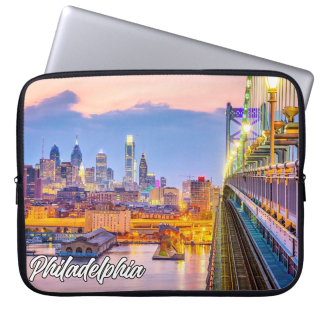 Beautiful Philadelphia, Pennsylvania, USA Laptopschutzhülle (Vorderseite)