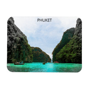 Beautiful Phuket Thailand Airview Magnet