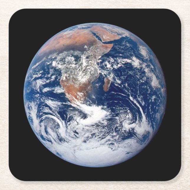 Beautiful Planet Earth Untersetzer Set (Vorderseite)