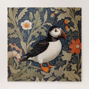 Beautiful Puffin William Morris Inspiriert