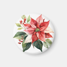 Beautiful Red Christmas Poinsettia