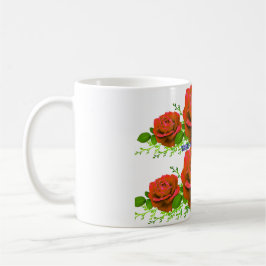 Beautiful Red Roses Bouquet Photography | Romantic Kaffeetasse