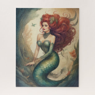 Beautiful Redhead Mermaid