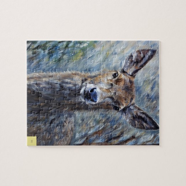 Beautiful Reindeer puzzle (Horizontal)