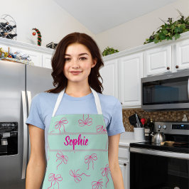 Beautiful ribbon style apron  schürze