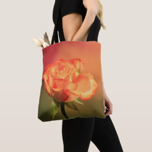 Beautiful Romantic Rose Fotograph Tasche