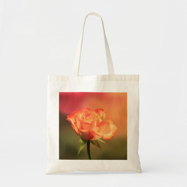 Beautiful Romantic Rose Fotograph Tragetasche (Vorne)