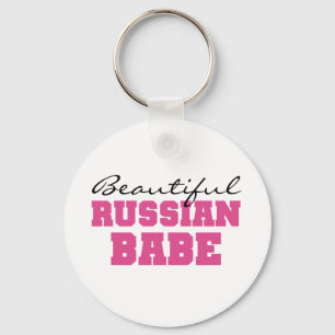 Beautiful Russian Babe Schlüsselanhänger
