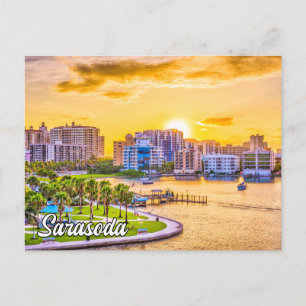 Beautiful Sarasoda, Florida, USA Postkarte