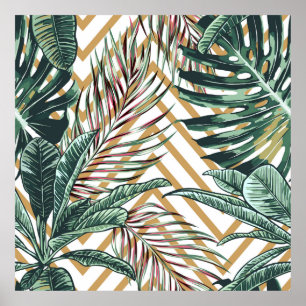 Beautiful seamless floral pattern background with  poster