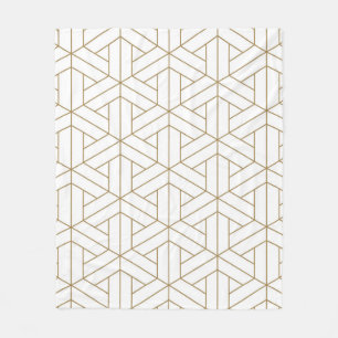 Beautiful Seamless Muster japanese shoji kumiko, Fleecedecke